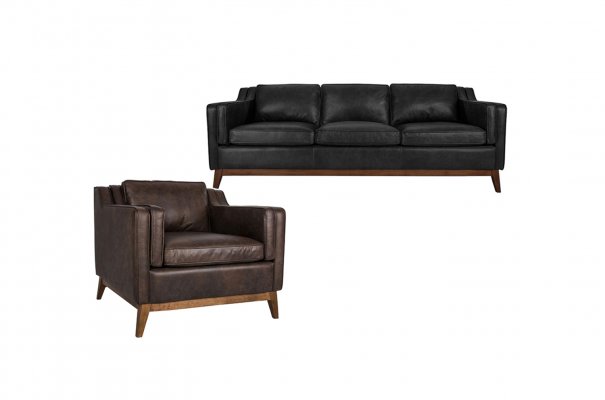 Abide Wooden Leg Sofa