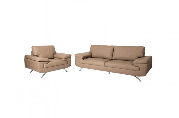 Air Chrome Leg Sofa