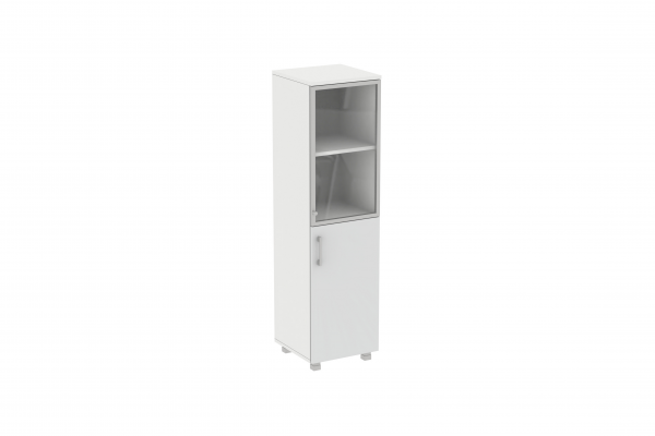 Aluminium Frame Half Door Cabinet | 160cm
