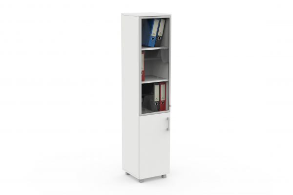 Armoire À Demi-portes Avec Cadre En Aluminium | 190cm