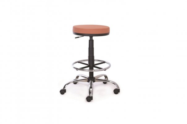Arım 3 Stool With Chrome Leg