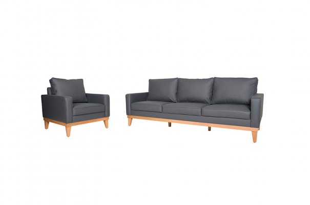 Form Wooden Leg Sofa