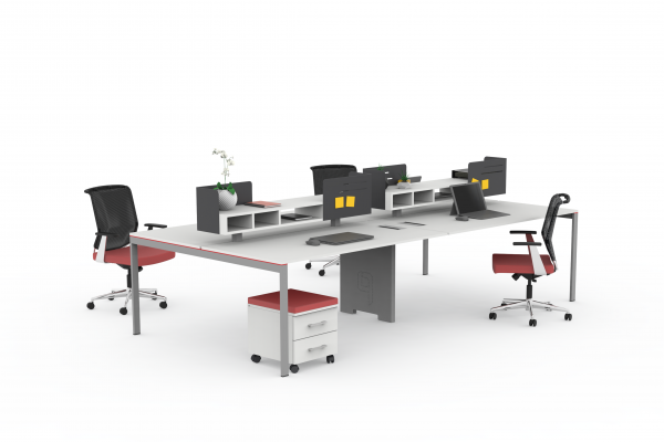 Frame 4-person Workstation