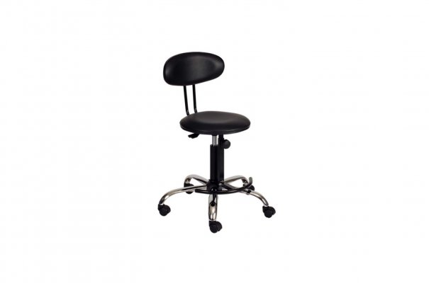 Konsol 1 Bar Stool With Chrome Leg