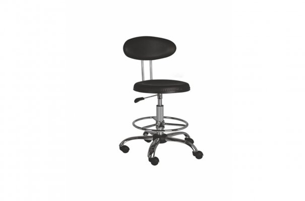 Konsol 2 Bar Stool With Chrome Leg