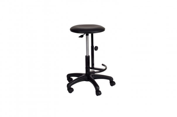 Konsol 3 Stool With Chrome Leg