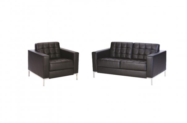 Life Chrome Leg Sofa