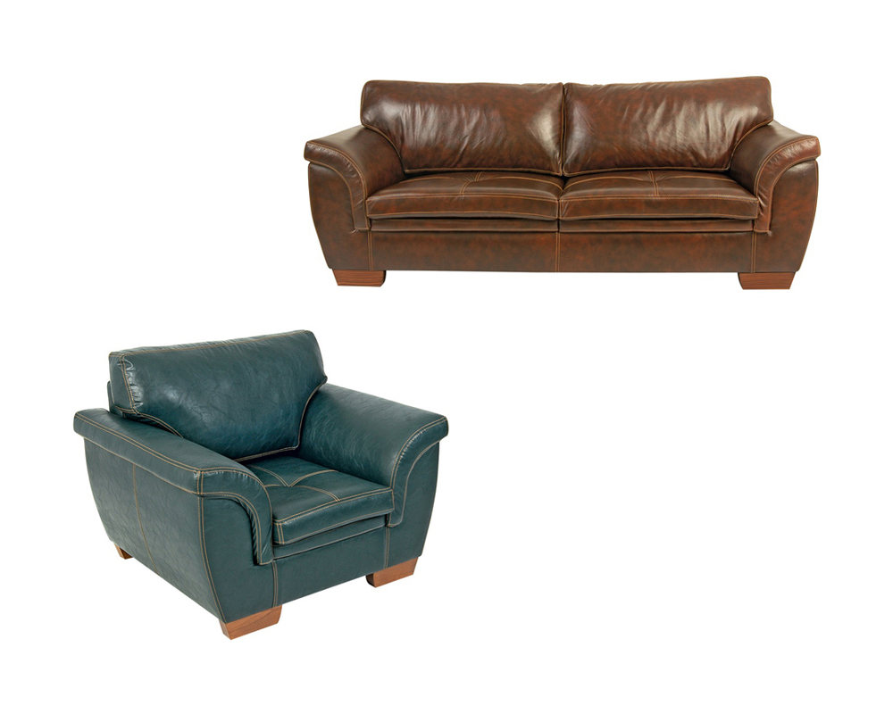 Mostar Wooden Leg Sofa