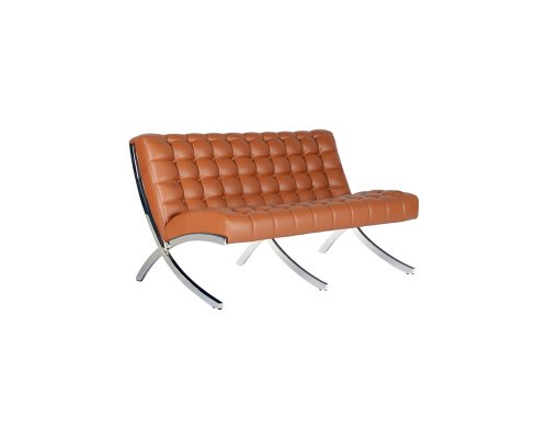 Murano Chrome Leg Waiting Seat