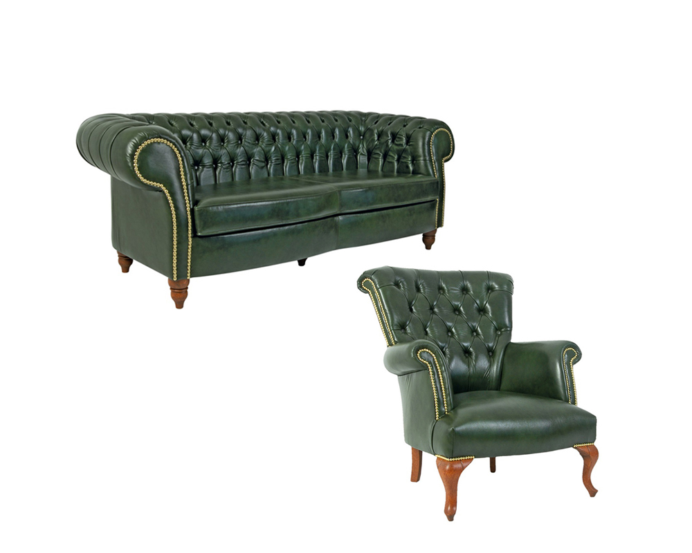 New Chester Wooden Leg Sofa