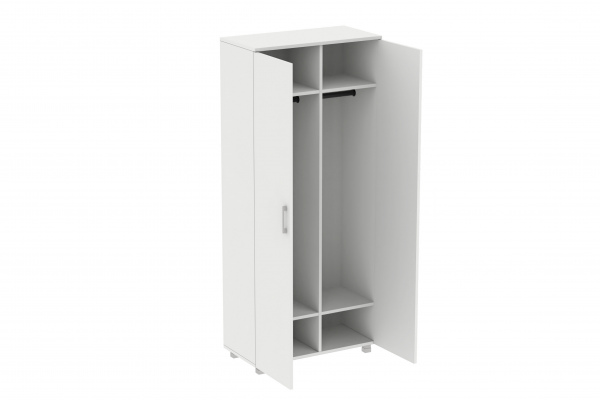 Armoire Vestiaire Avec Cloison Centrale | 190cm