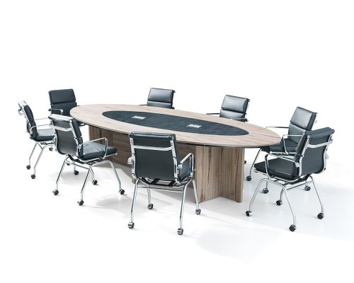 Oval Meeting Table