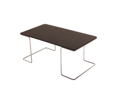 Pano Rectangle Chrome Leg Coffee Table