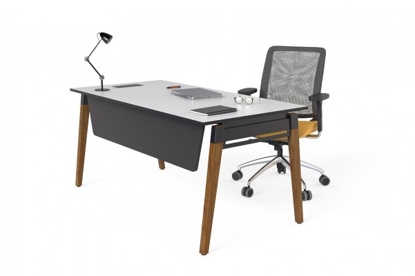 Ensemble de Bureau Pour Personnel En Bois Pivot