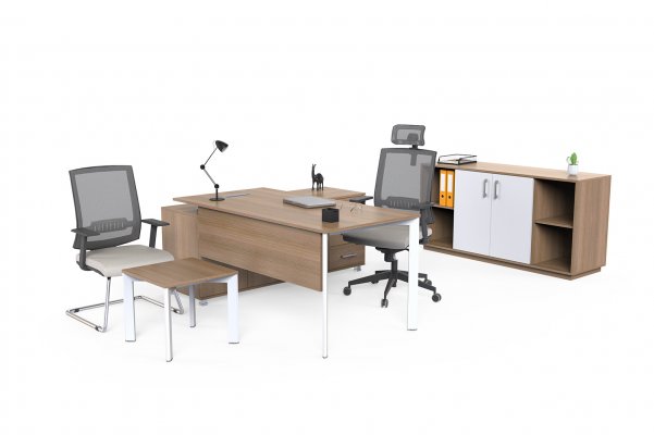 Ensemble de Bureau de Personnel D´étagère de Quartz