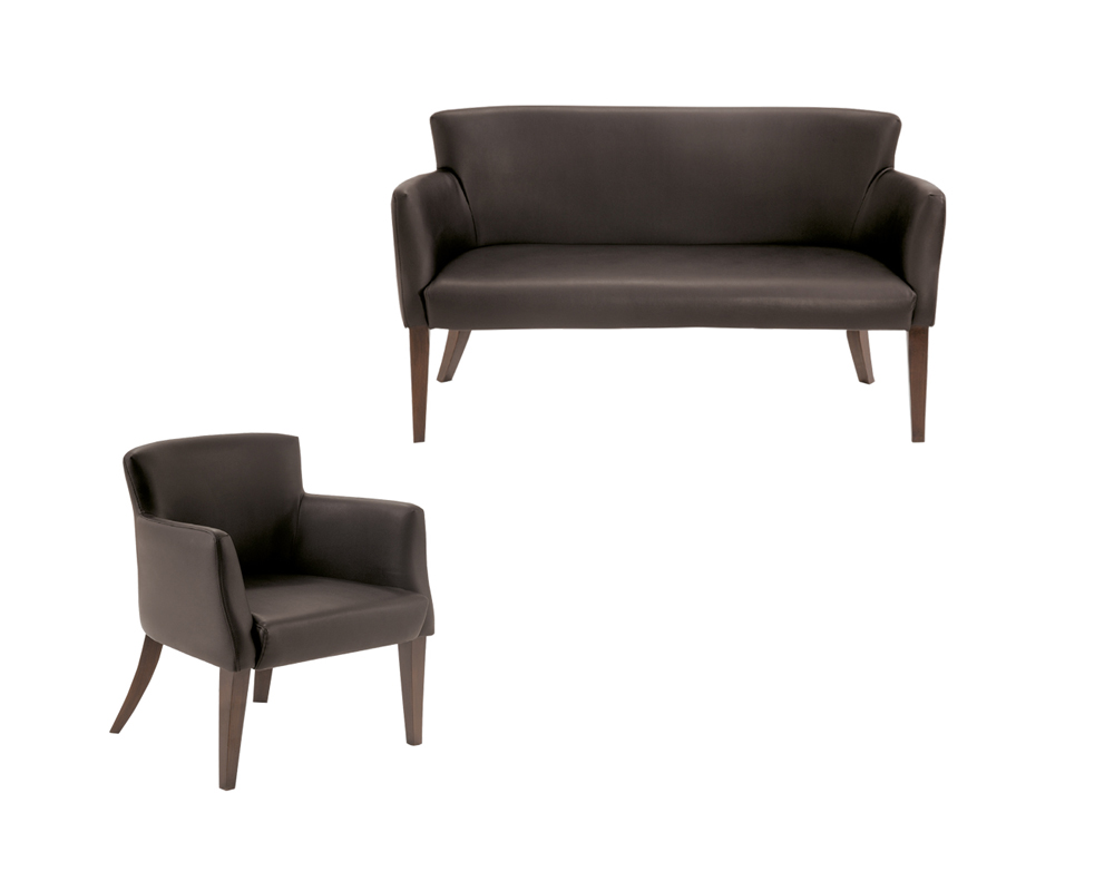 Sektör Wooden Leg Sofa