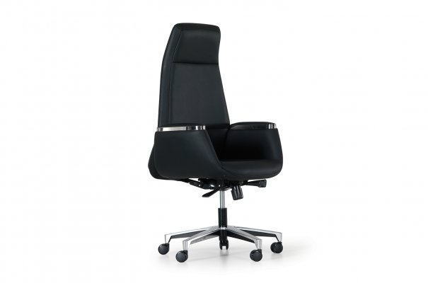 Chaise Exécutive Argentée